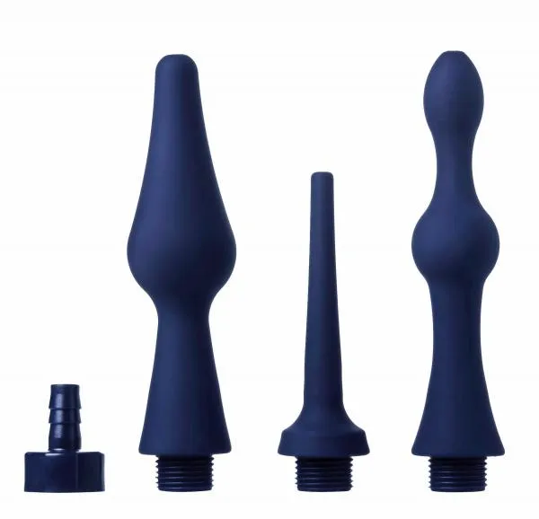 Female Sex Toys Cleanstream Universal 3 Piece Silicone Enema Attachment Set Female Sex Toys Cleanstream Universal 3 Piece Silicone Enema Attachment Set