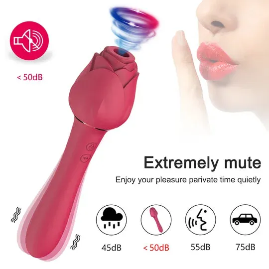 Vibrators OOTYEMO Rose Wand Sucking Rose Toy