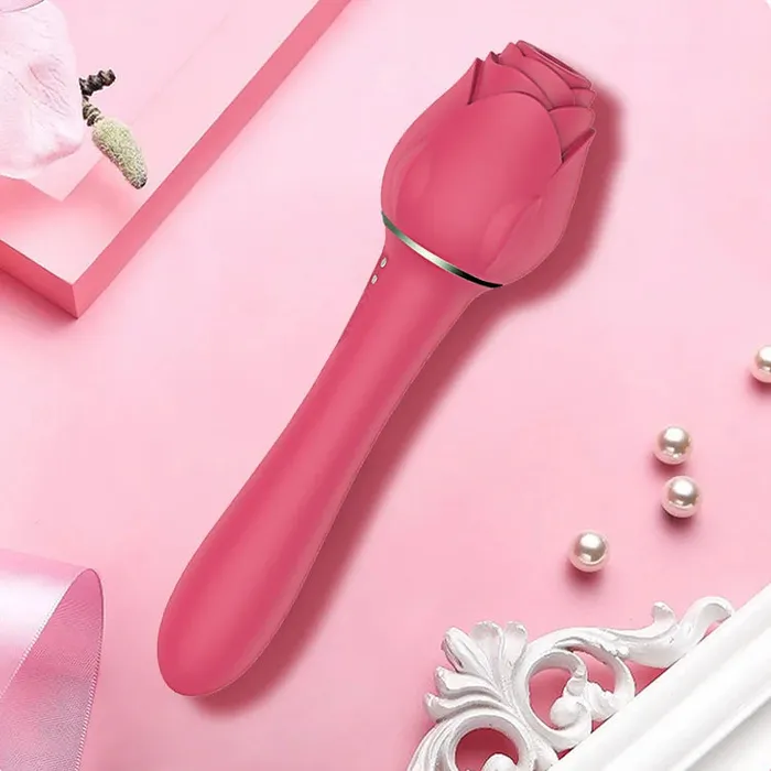 Vibrators OOTYEMO Rose Wand Sucking Rose Toy