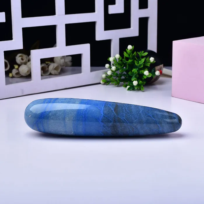 Dildos Blue Aventurine Crystal Dildo 