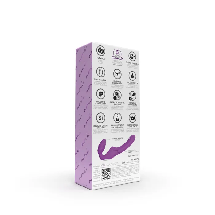 Sexessories Female Sex Toys AMI Strapless STRAPON PSpot and GSpot Vibrator