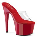 Anal Pleaser 7 Clear Strap HeelsAdore701 Pleaser