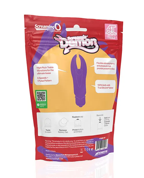 Bushman Products Screaming O 4T Demon Grape Vibrators