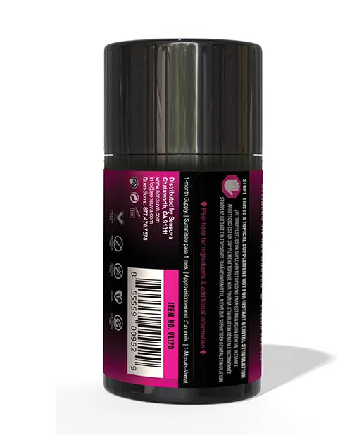 Sensuva Valencia Naturals Female Sex Toys ON Libido Bottle 17 oz