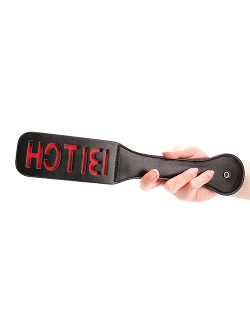 Shots America LLC Anal Shots Ouch Bitch Paddle Black