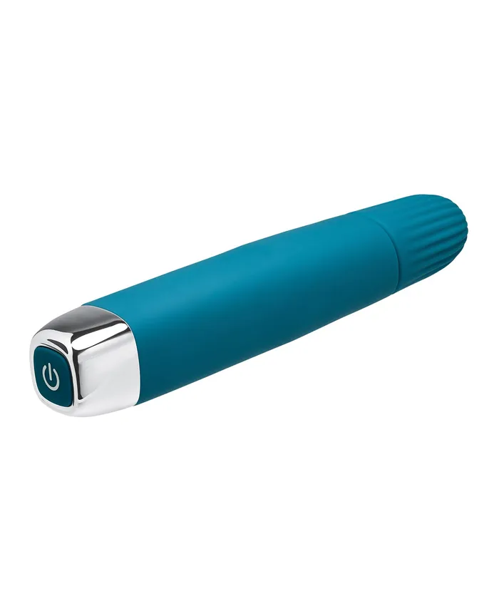 Vibrators Evolved Novelties INC Evolved Super Slim Wand Teal