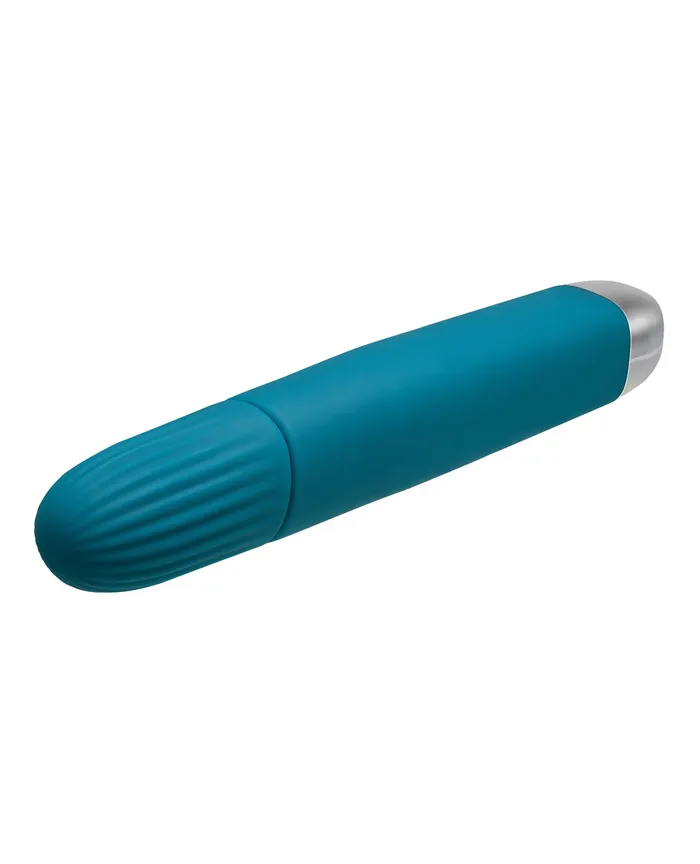 Vibrators Evolved Novelties INC Evolved Super Slim Wand Teal