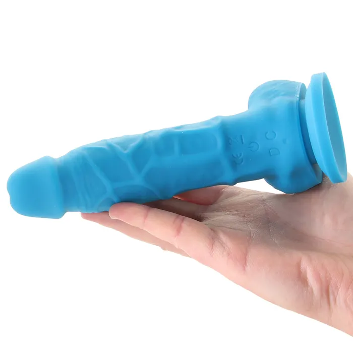 Vibrators Nalpac Colours Pleasures Vibrating 5 Dildo Blue