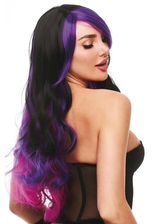 Anal Pleasure Wigs BRANDI WIGBLACKPURPLE Anal Pleasure Wigs BRANDI WIGBLACKPURPLE