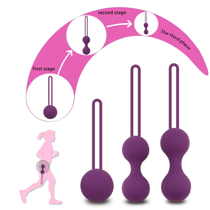 Own Pleasures Female Sex Toys Silicone Kegel balls