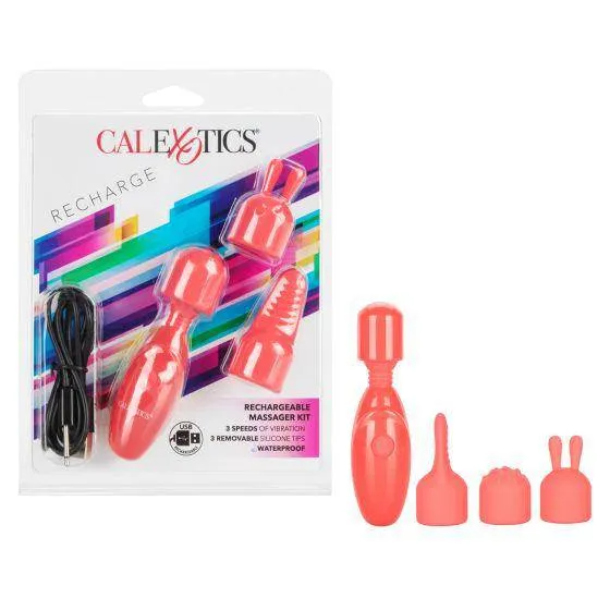 Calexotics Rechargeable TravelReady Massager Kit Landco Female Sex Toys