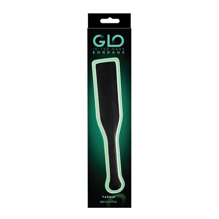 Couples New Sensations Novelties Inc Glo Bondage Paddle Green
