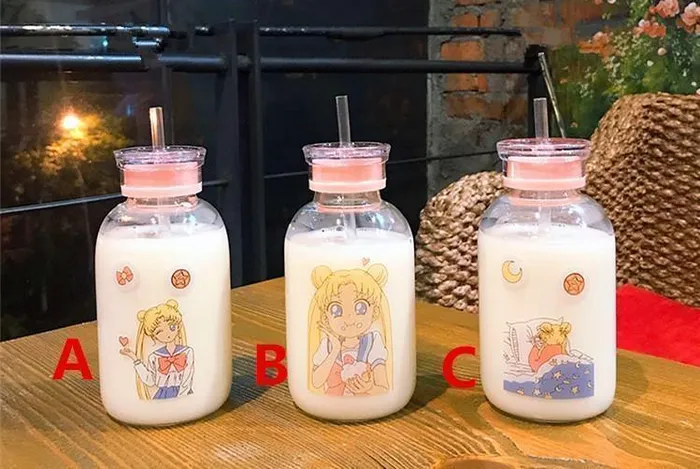 Dildos House of Dasein Water Bottles Vacuum Flasks Magical Girl Glass Bottles Kawaii Ddlg Littles