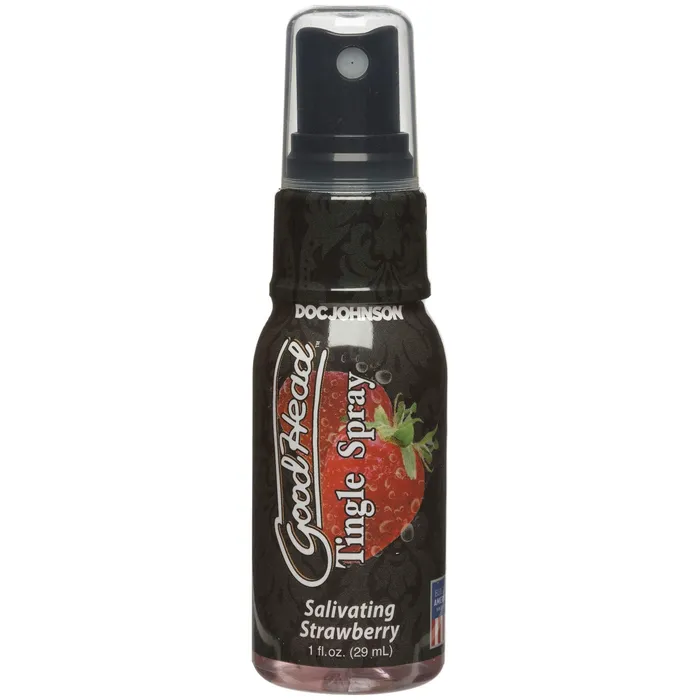 Doc Johnson Vibrators Doc Johnson Goodhead Tingle Spray Salivating Strawberry 1 Fl Oz 29 Ml Doc Johnson Vibrators Doc Johnson Goodhead Tingle Spray Salivating Strawberry 1 Fl Oz 29 Ml