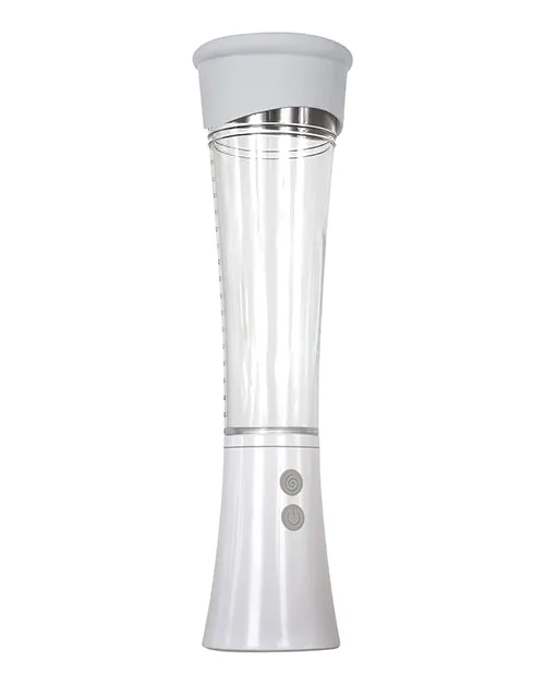 Evolved Novelties Male Sex Toys Zero Tolerance Sucking Good Rechargeable Vibrating Pump WhiteClear Evolved Novelties Male Sex Toys Zero Tolerance Sucking Good Rechargeable Vibrating Pump WhiteClear