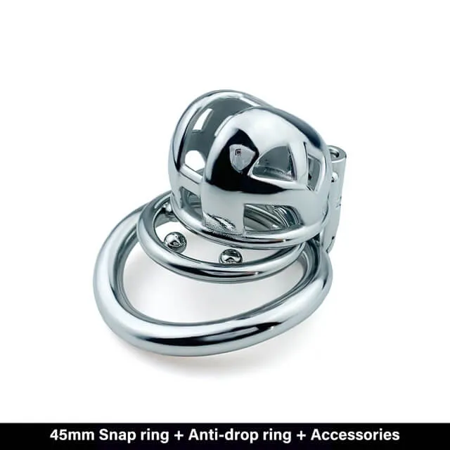 Male Sex Toys CHASTITY CAGE CO Permanent Micro Cobra Chastity Cage