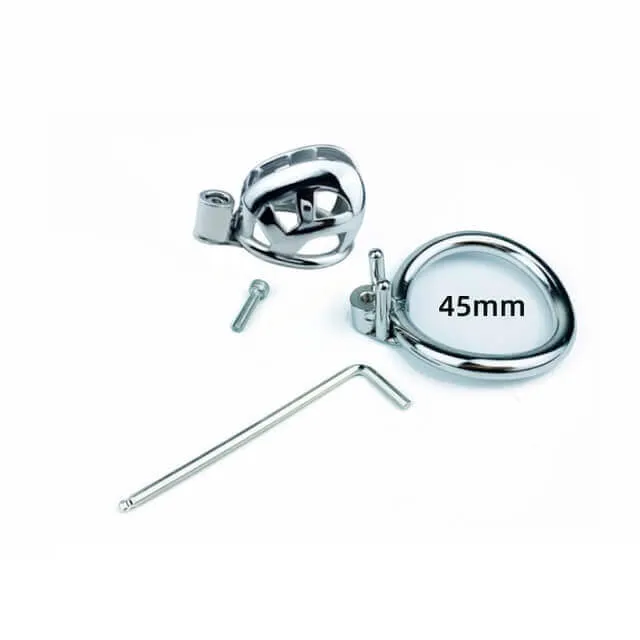Male Sex Toys CHASTITY CAGE CO Permanent Micro Cobra Chastity Cage