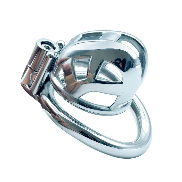 Male Sex Toys CHASTITY CAGE CO Permanent Micro Cobra Chastity Cage
