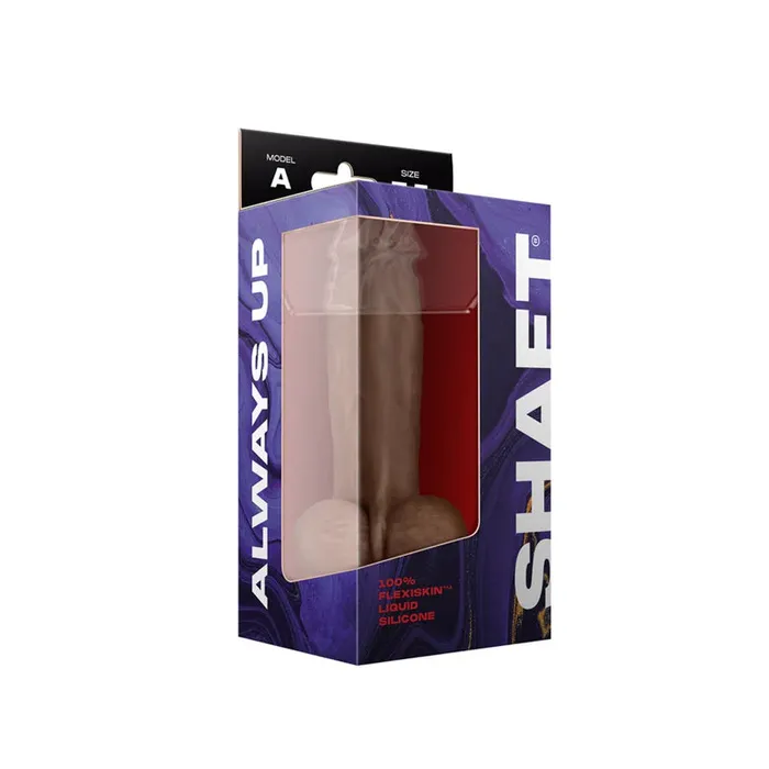 SHAFT Model A SHAFT ALWAYS UP Flexiskin Liquid Silicone Realistic Dildo with Balls Pine 75 85 95 Female Sex Toys