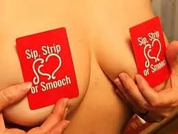 WW INC Games Sip Strip or Smooch Card Game