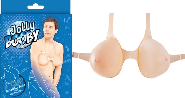 EXCELLENT POWER Male Sex Toys JOLLY BOOBY FCUP INFLATABLE BOOBS