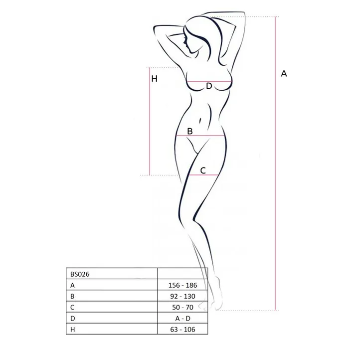 Passion Lingerie Bodystockings Playsuits Mini Dress BLK With Open Sides One Size Black