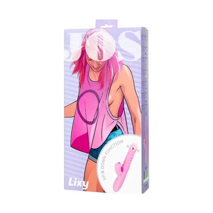 Vibrators JOS Lixy Heating and Rotating Petal Tickler Pink JOS